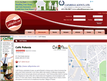 Tablet Screenshot of cafepolonia.polishplate.com
